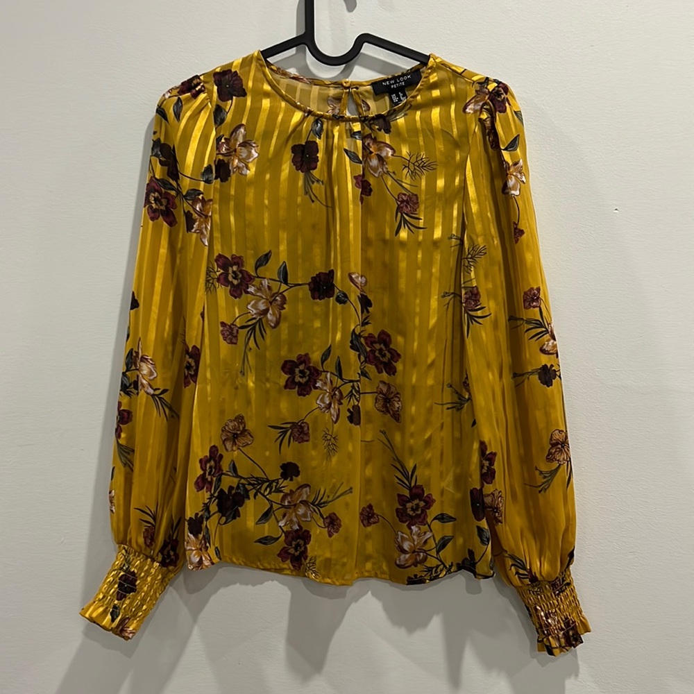 Unique blouse.